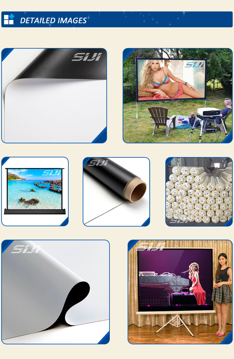 Rear projection screen fabric project film SIJI Advertising Materials Limited
